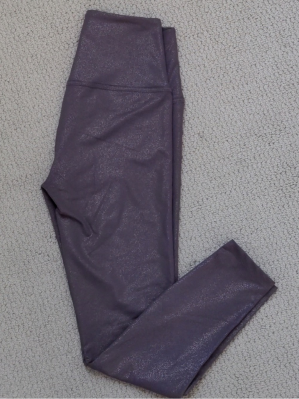 Beyond Yoga Shimmer Jeggings - Lavender Purple